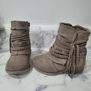 Girls  Size 6 Jollypop Boots Toddler Baby Western Cowgirl Fringe Dance